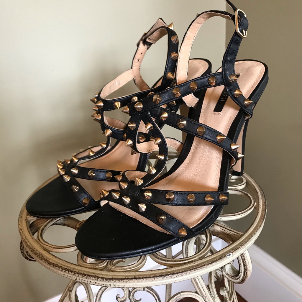 Ladies Studded High Heels